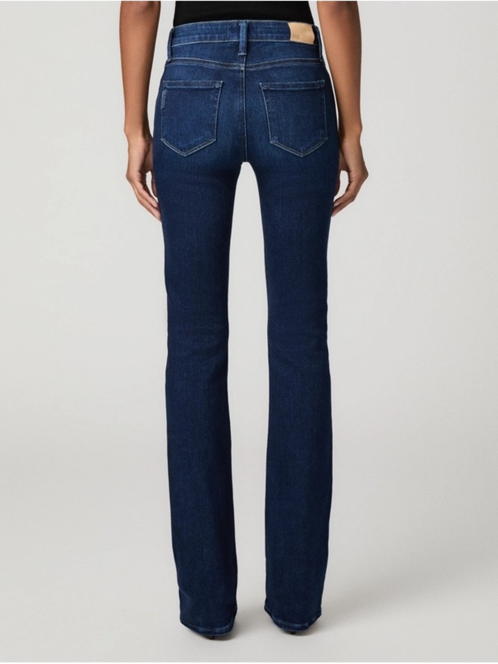 PAIGE Manhattan Fit & Flare Jeans - Picture 13 of 14